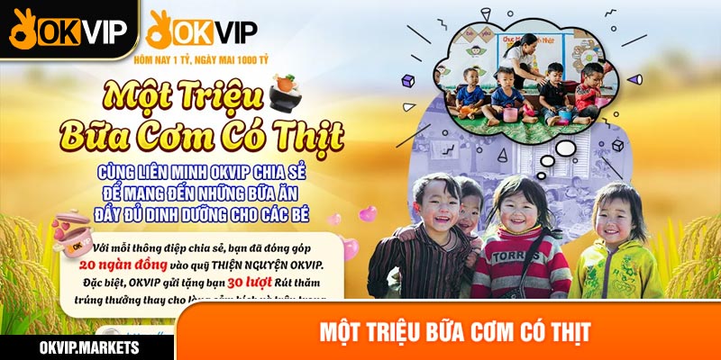 một triệu bữa cơm có thịt