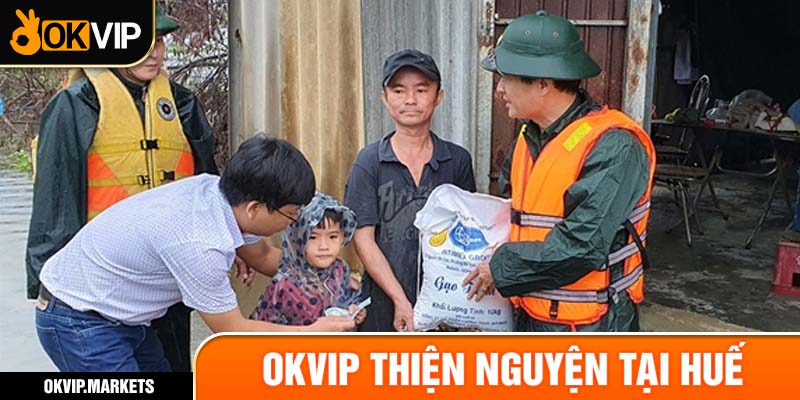 okvip thiện nguyện tại huế