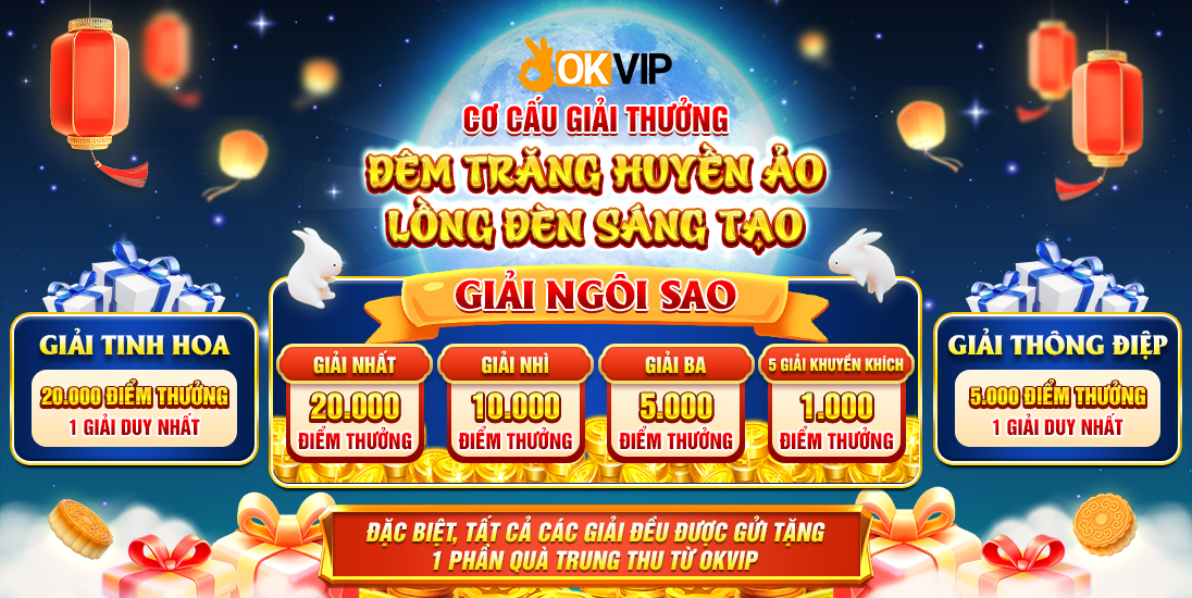 Cùng OKVIP Thiết kế lung linh - Nhận quà cực xịn